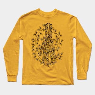 Hands grow Lineart Long Sleeve T-Shirt